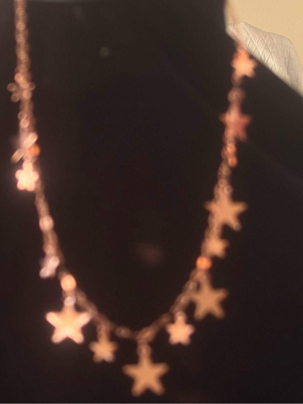 Rose Gold Star Charm Necklace - Women Jewelry